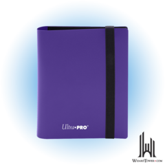 Ultra Pro Binder Pro Eclipse 2-Pocket Royal Purple